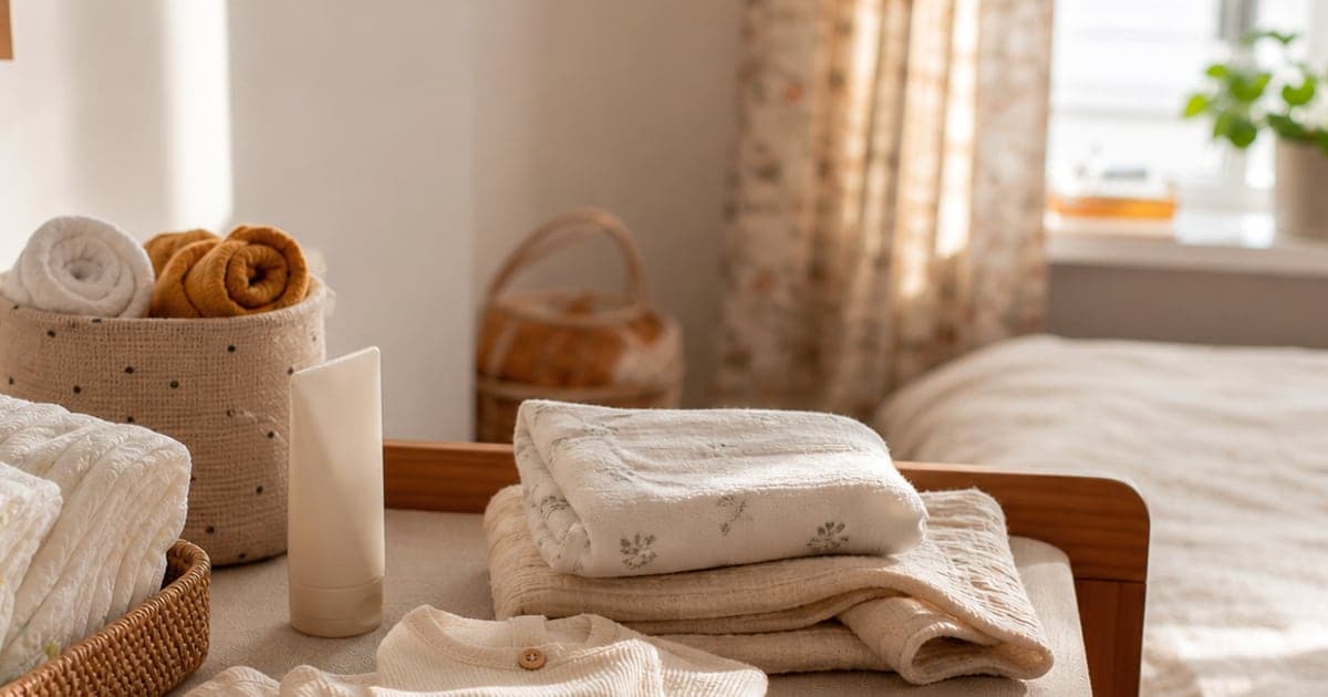 Imagine fotorealista, fara text, pentru articolul despre iritatia de scutec la 3-6 luni