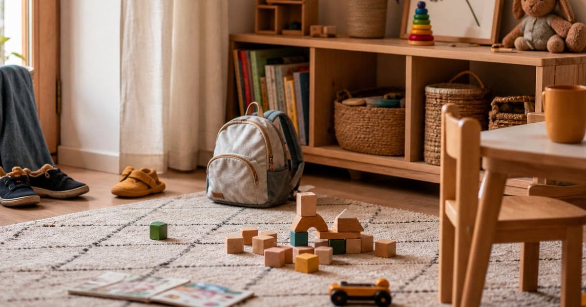 Imagine fotorealista, fara text, pentru articolul despre cresa si acomodare la perioade de regres