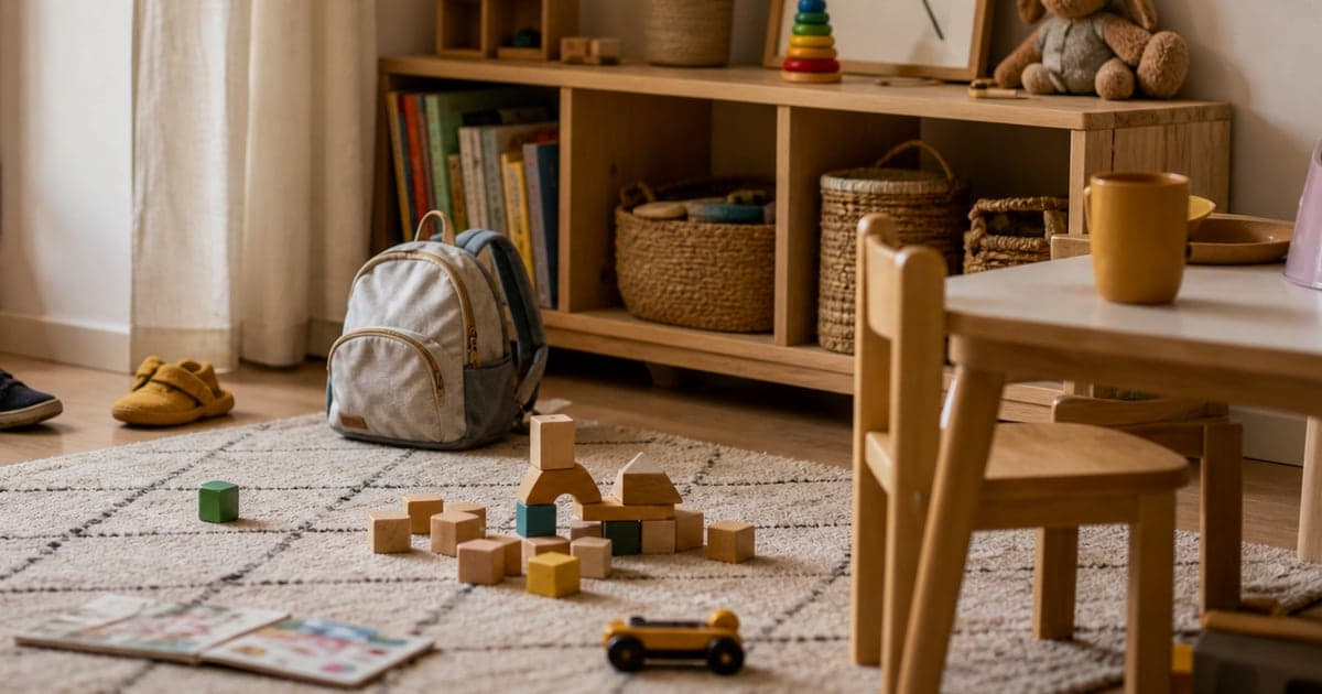 Imagine fotorealista, fara text, pentru articolul despre mers independent la vacanta cu copil mic